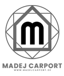 madej carport logo