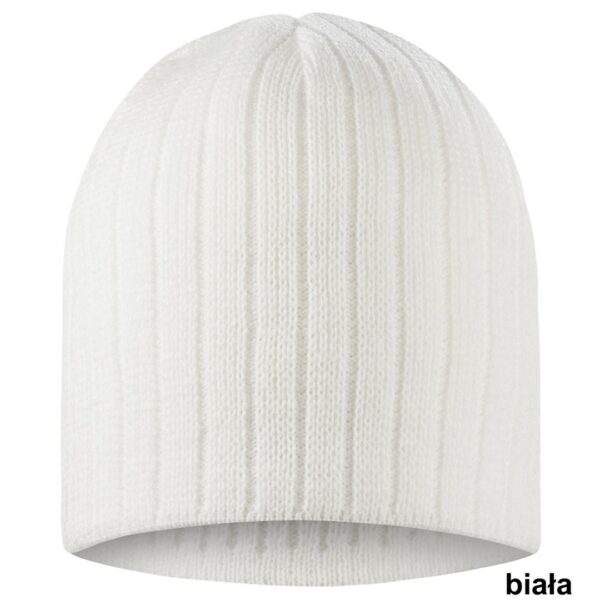 CZAPKA BEANIE Z NADRUKIEM ZIMOWA